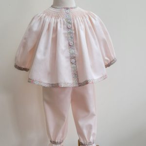 Baby Abigail- A Bishop Top with Footed Pants- PATTERN ONLY- Sizes Newborn to 9-12 Months/PDF Pattern/Immediate Download Only